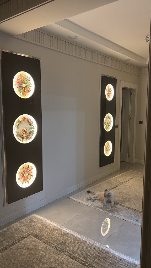 Öz Dekoral dekoratif cam panel